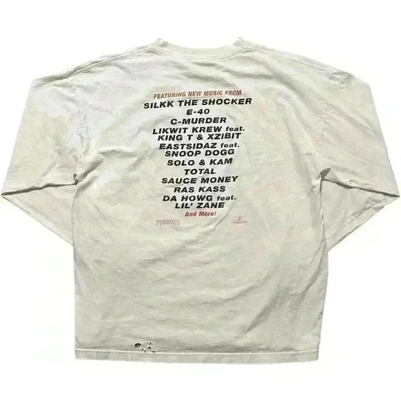 3 Strikes Vintage Movie Promo Rap Soundtrack Long Sleeve - Picture 2 of 8